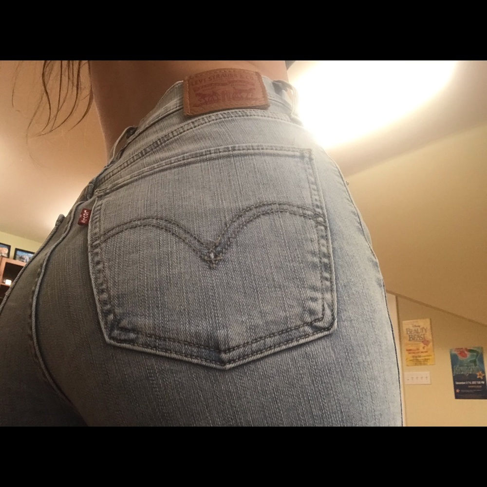 Levi’s super high rise skinny jeans